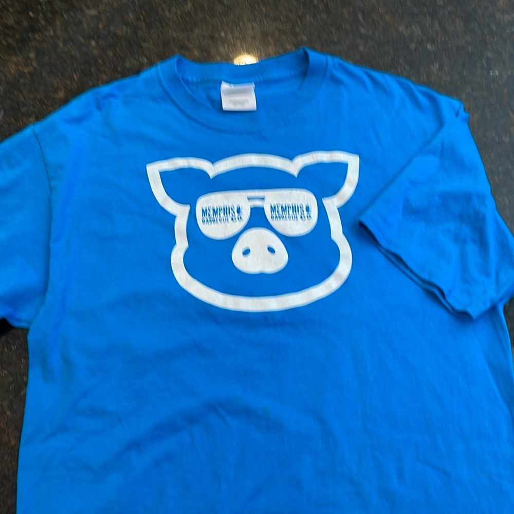 Memphis BBQ men’s t shirt large new